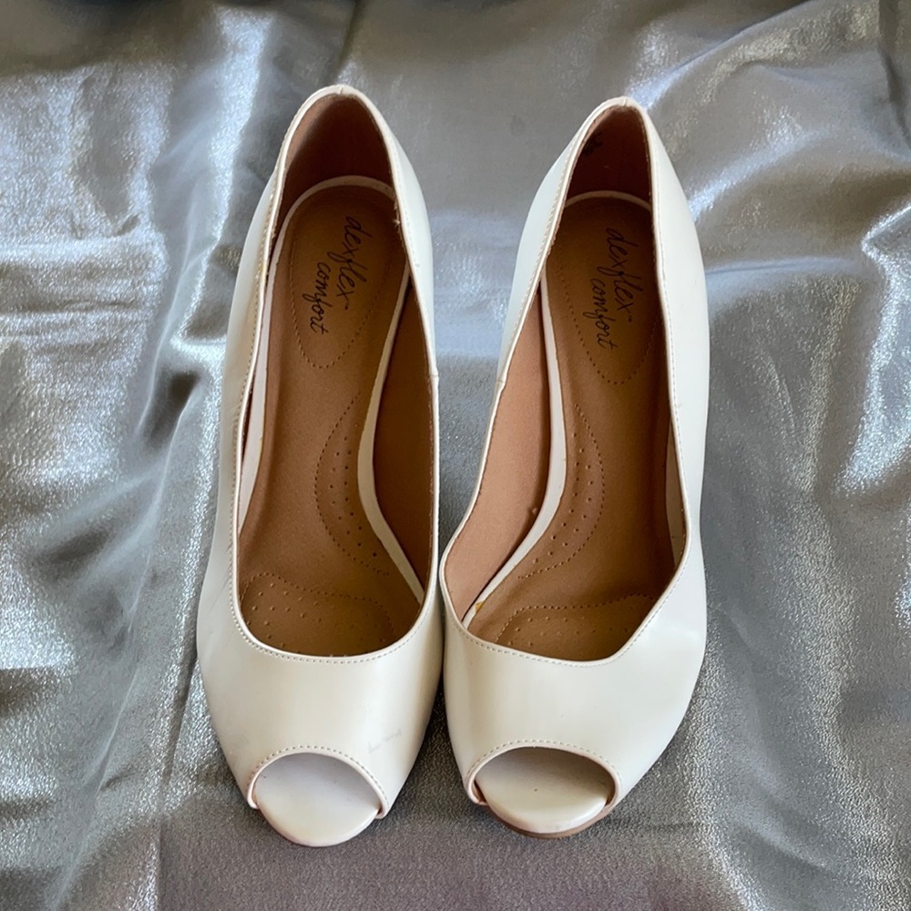 White women wedges